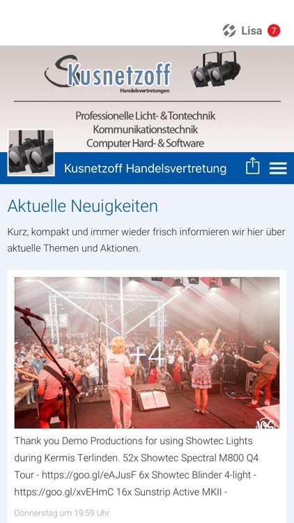 Kusnetzoff Handelsvertretung