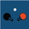 This game's goal is to hit the ping pong ball into opponent's goal