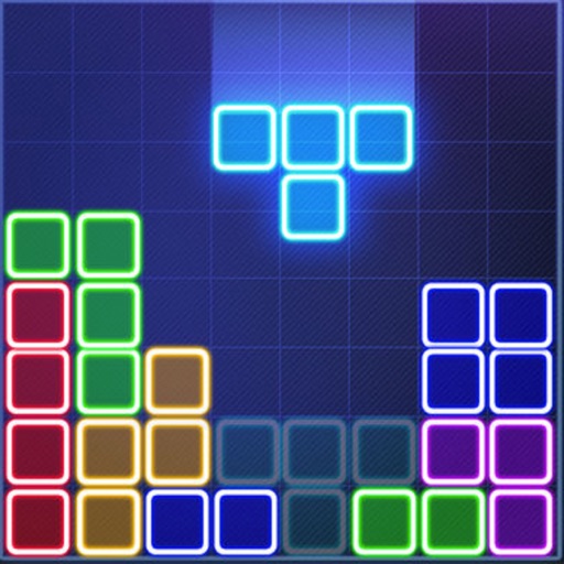 glow puzzle - connect block Icon