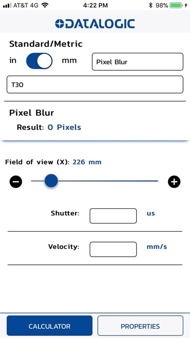 Opticalc Datalogic screenshot 4