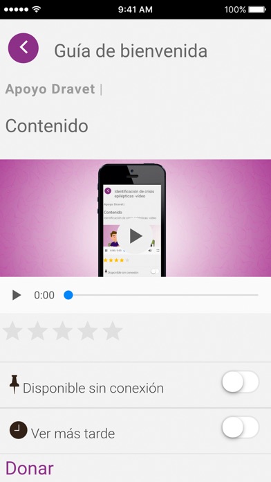 App Apoyo Dravet screenshot 2