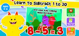 Game screenshot Addition & Subtraction Kids K2 apk