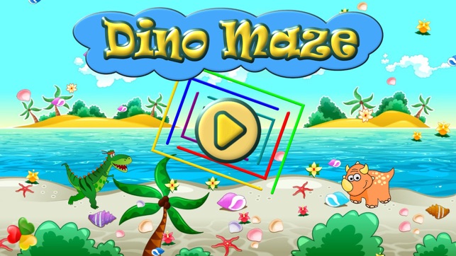 Dino Maze: Dinosaur kids games