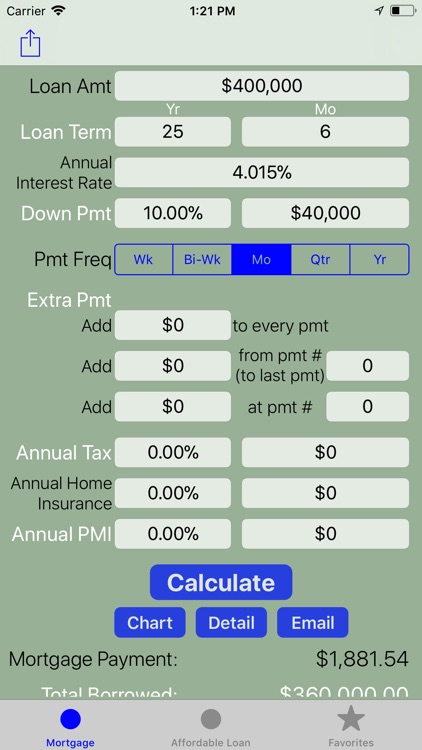 Mortgage Calculator/ Loan Calc