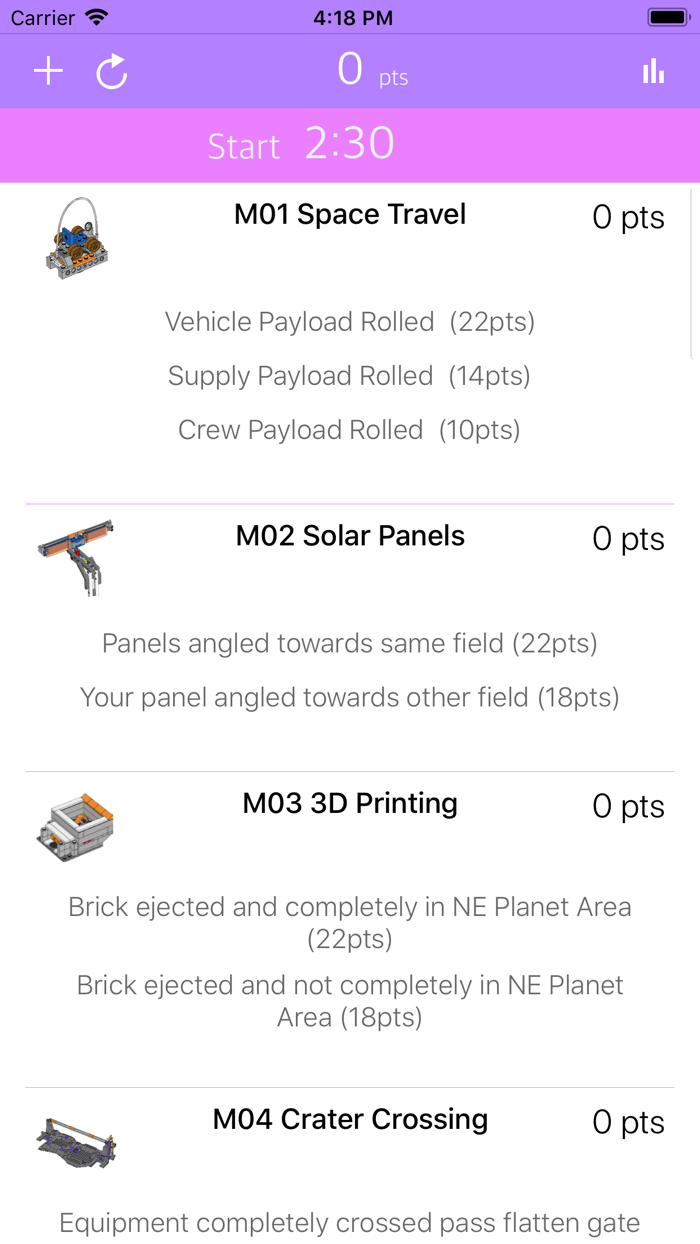 FLL Into Orbit 2018 Scorer