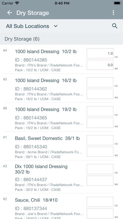 OrderNStock Inventory