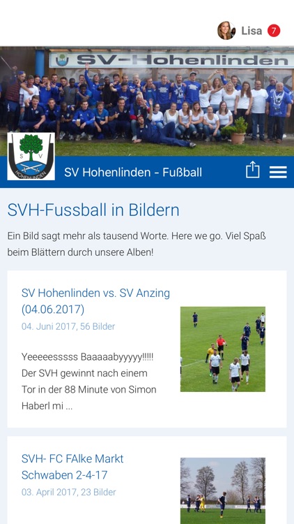 SV Hohenlinden - Fußball