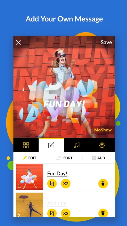 MoShow - Slideshow Movie Maker