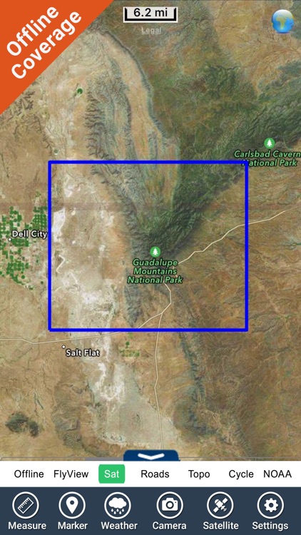 Guadalupe Mountains NP GPS Map Navigator screenshot-3