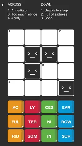 Game screenshot Tiny Crosswords hack