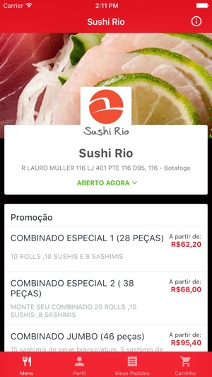 Sushi Rio Delivery