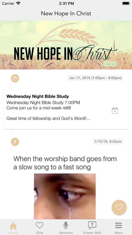 New Hope In Christ