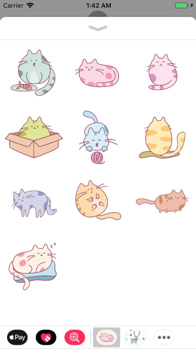 Cute Cats Sticker Collection screenshot 4