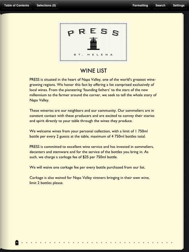 Press Wine List(圖1)-速報App