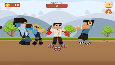 Team Heroes Block Fighting Pro screenshot 2