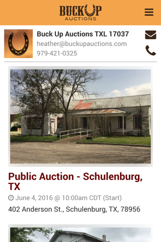Buck Up Auctions - náhled
