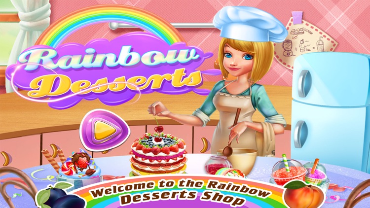 Rainbow Desserts Cooking Shop!