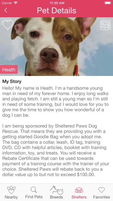 Paw Paw - Pet Adoption screenshot 2