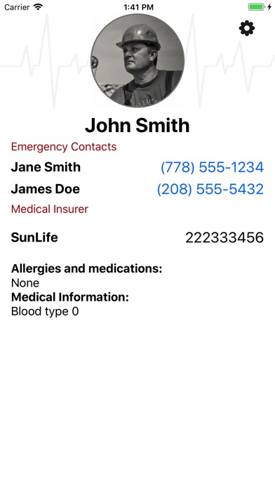 Medical Emergency ID screenshot 4