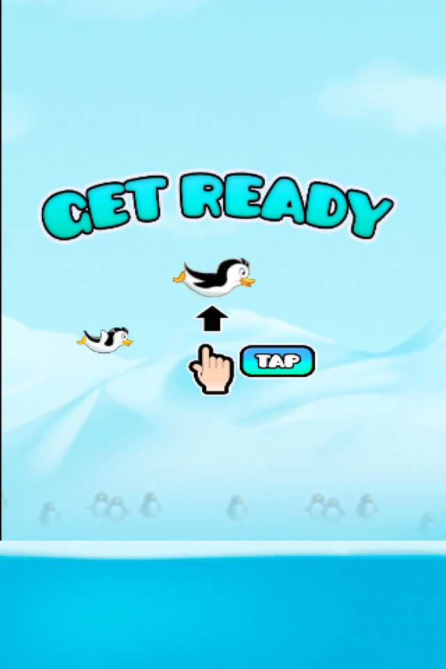 Flying Penguin - FlapYourWings screenshot 2