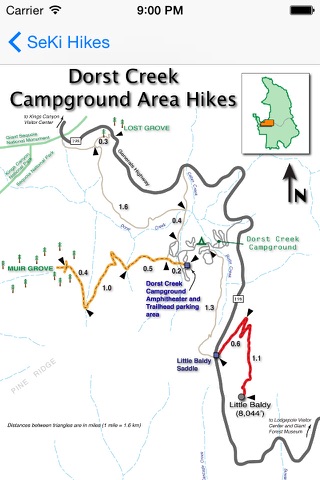 Hiking Sequoia/King Canyon screenshot 3