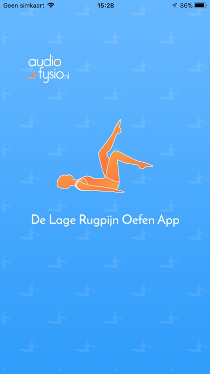 Lage Rugpijn Oefeningen App