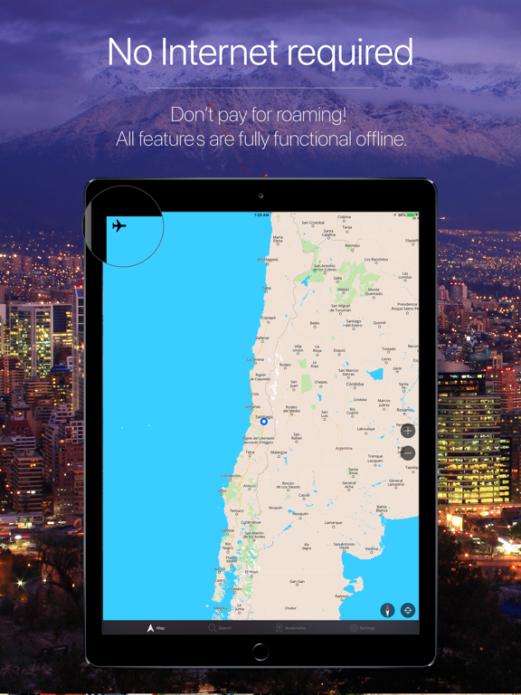 Chile Offline Navigationのおすすめ画像1