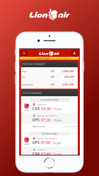 How to cancel & delete Lion Air from iphone & ipad 3