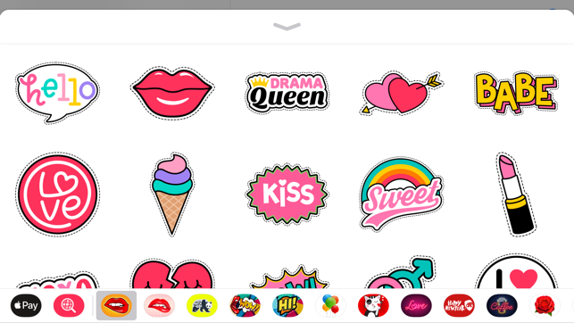 Cute Girly Style Stickers App(圖4)-速報App