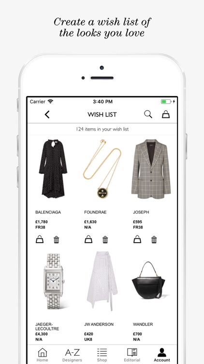 NET-A-PORTER: Designer Fashion screenshot-3