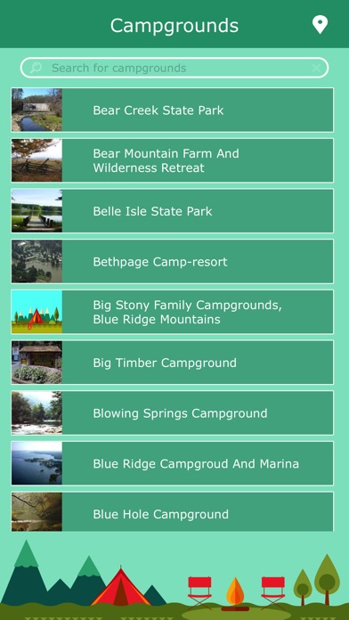 Virginia Camping screenshot 2
