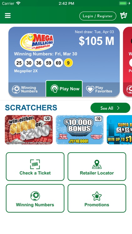 Virginia Lottery Official App