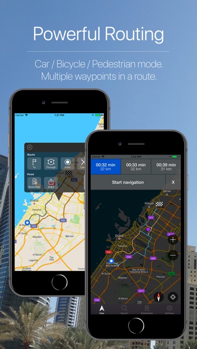 Dubai, UAE Offline Navigation screenshot 3