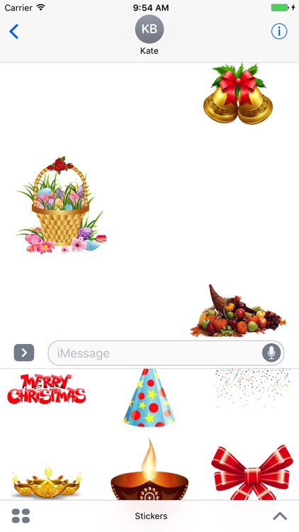 Holidays Pack for iMessage