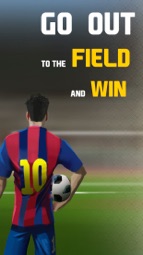 Free kicks 3D football game Captura de tela 1