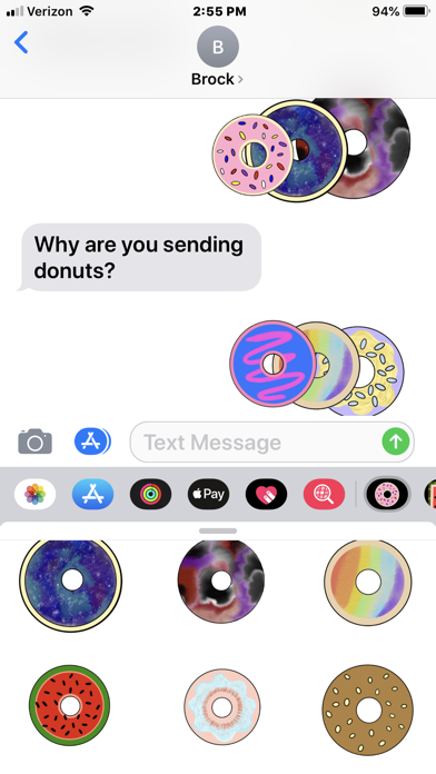 Donut Stickerz screenshot 2