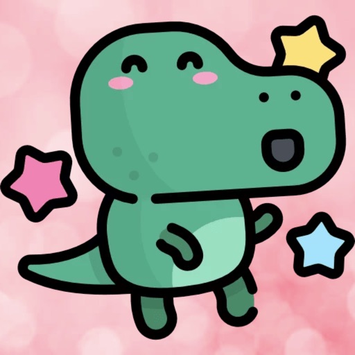 Small Dino's Life Stickers icon