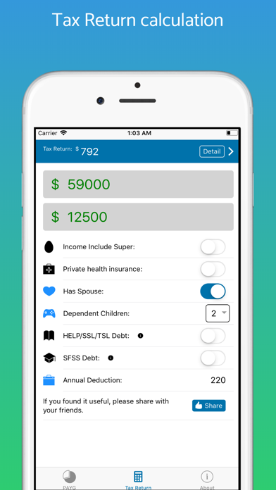 Tax Calculator 2022 ATO Rate screenshot 3