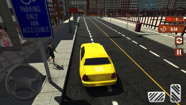 Taxi Cab Driver Simulator 3D(圖2)-速報App