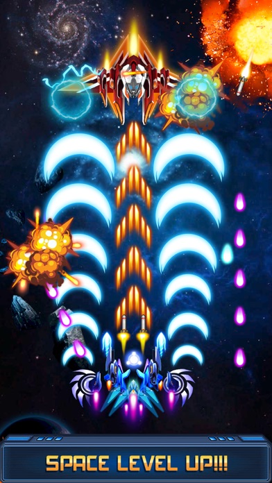Sky force war 2 - Space battle screenshot 2