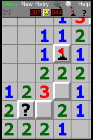 Minesweeper pico screenshot 3