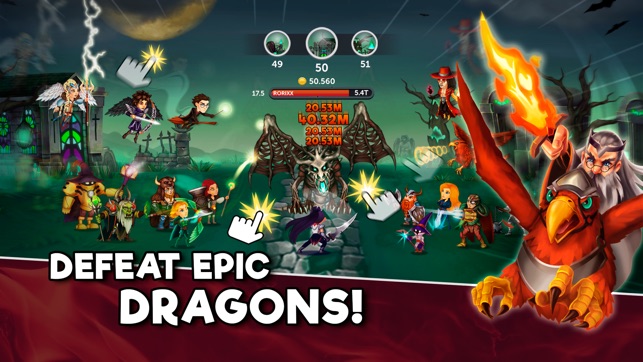 Tap Dragons - Clicker Heroes RPG Game(圖3)-速報App