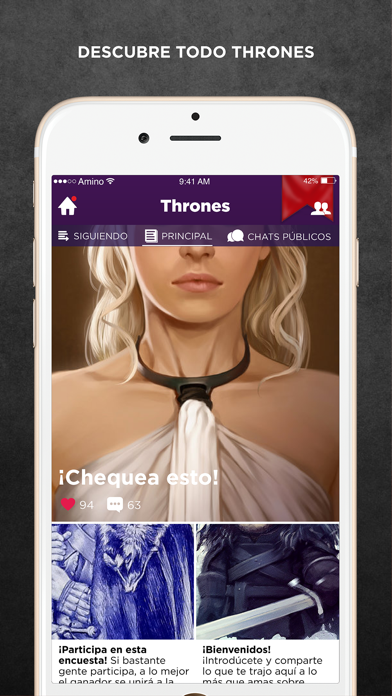 Thrones Amino para GoTCaptura de pantalla de1