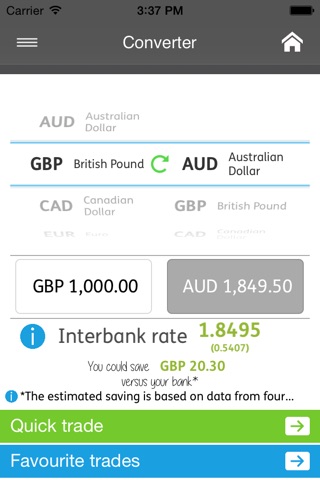 World First Money Transfer screenshot 3