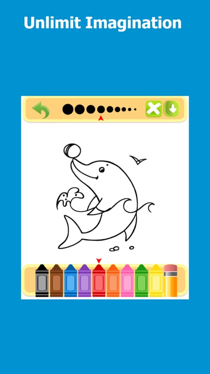 Coloring Dolphin Game screenshot-4