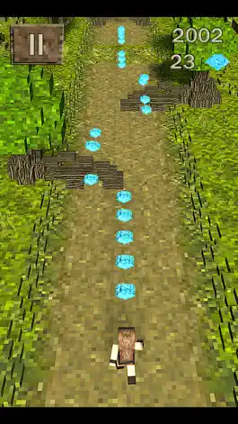 Game screenshot 3d Block-Head Jungle Survival Pixel Runner hack