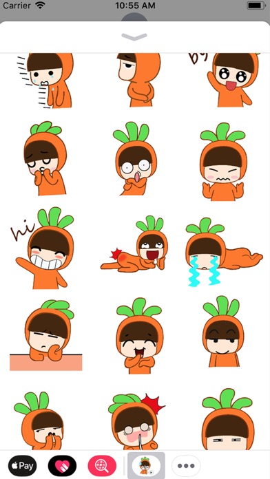 Karotto - Carrot Emoji GIF screenshot 2