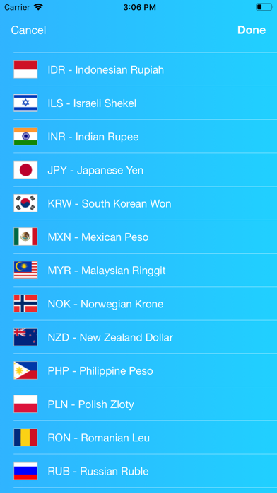 Currency Easy Exchange Rates screenshot 3
