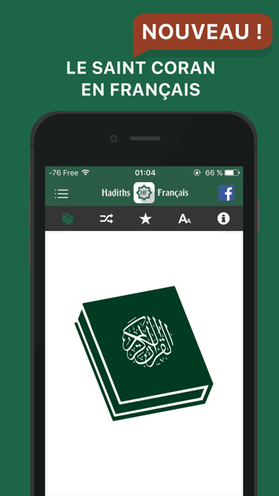 How to cancel & delete Hadiths Français + Coran from iphone & ipad 1