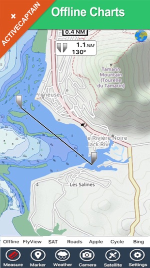 Boating Mauritius HD GPS Chart(圖2)-速報App